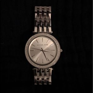 Michael Kors Silver Two Tone Watch